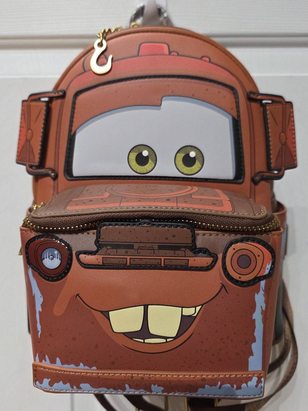 Mater Cars Pixar 2026 Loungefly Backpack NWT